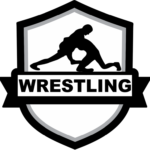 WRESTLING BADGE