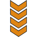 4 CHEVRONS